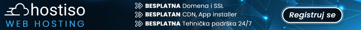 Hostiso - Najpovoljniji web hosting